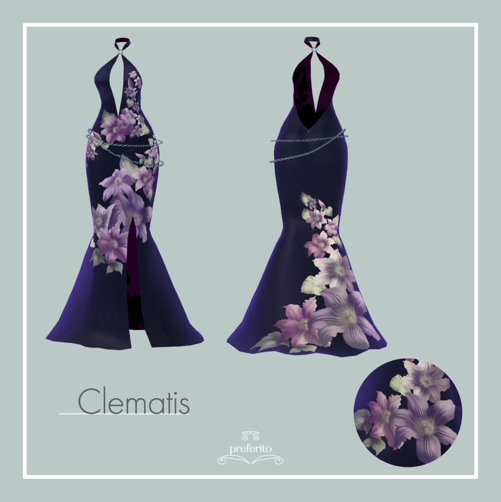 【複数アバター対応】 MidnightMermaid