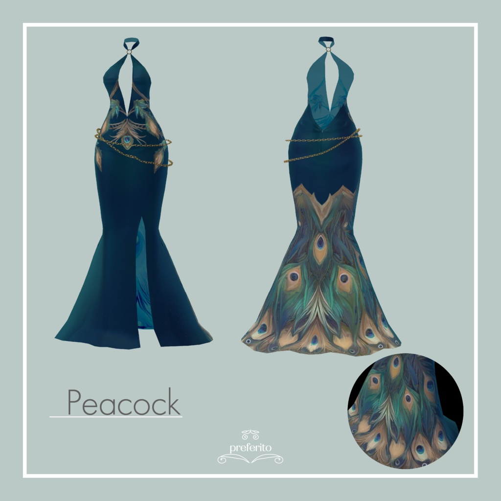 【複数アバター対応】 MidnightMermaid