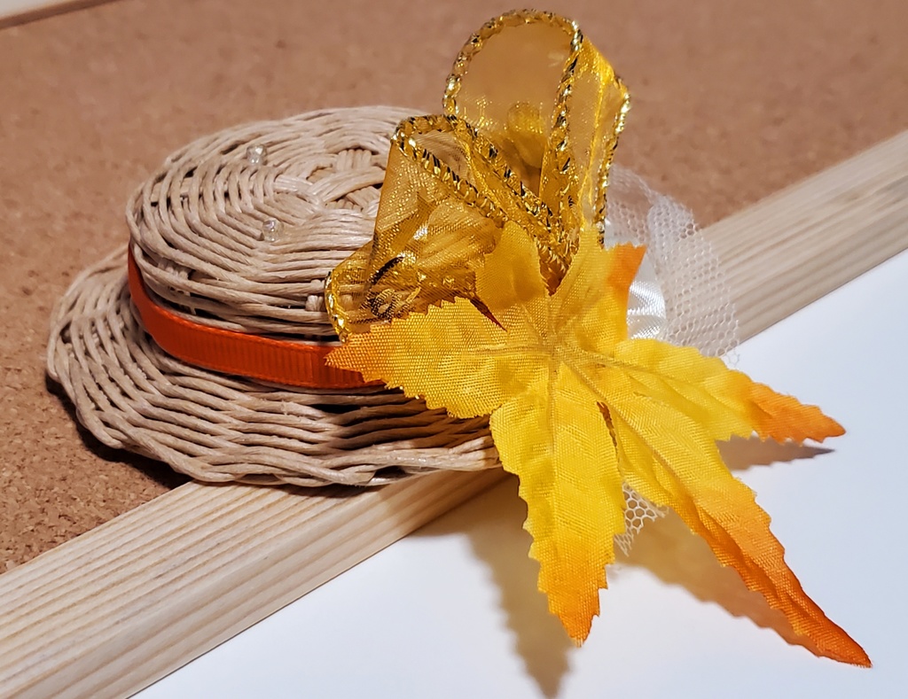 カンカン帽【茶】