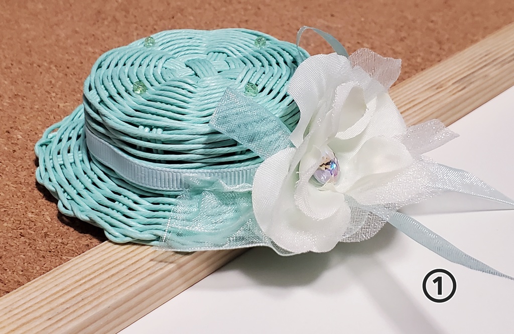 カンカン帽【緑系】