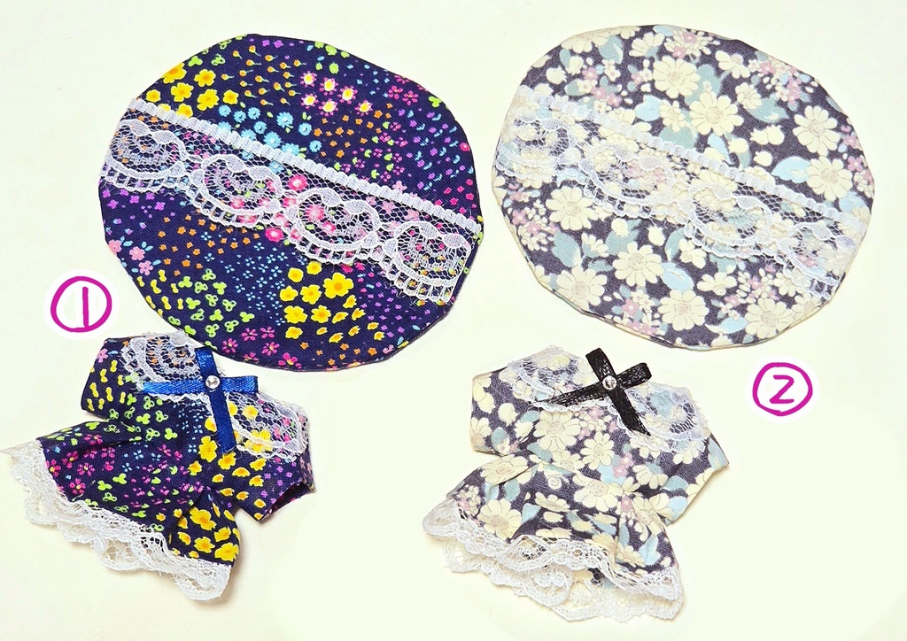 2点セット【ベレー帽&ドレス】