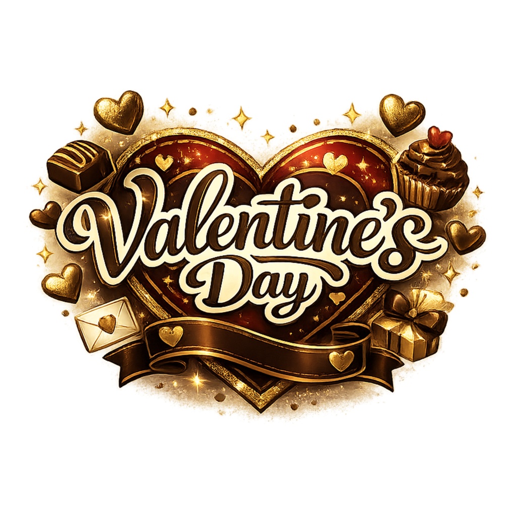 ロゴ　バレンタイン