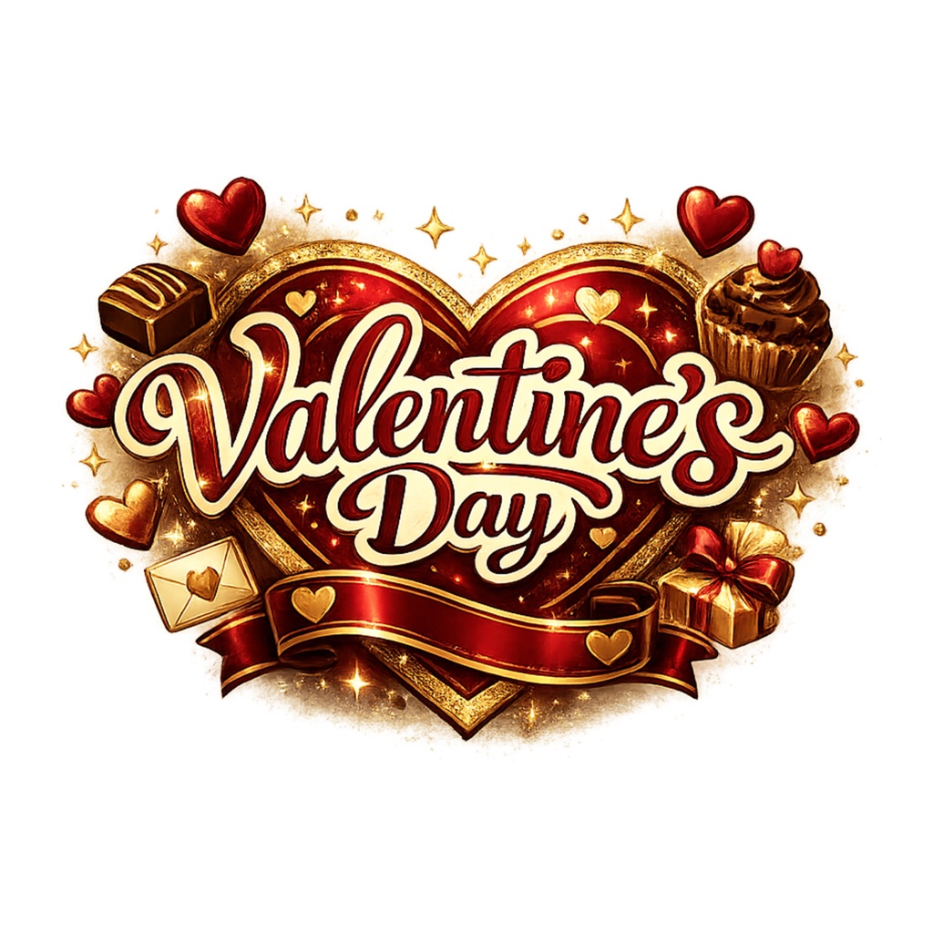 ロゴ　バレンタイン