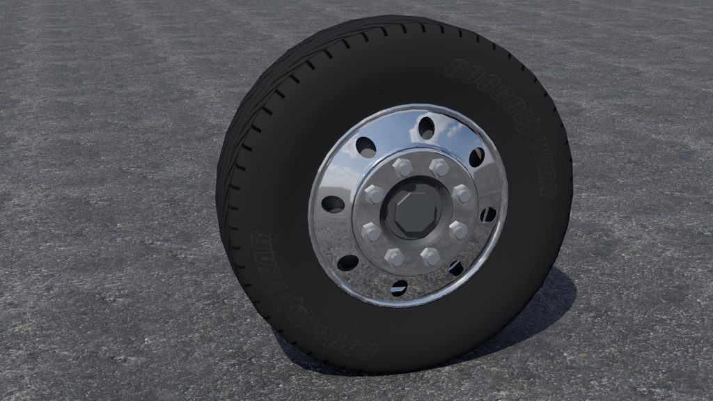 大型車用タイヤ・アルミホイール（JIS方式）