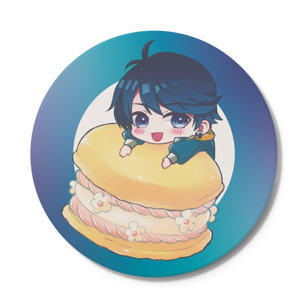 マカロンのらまにコースター