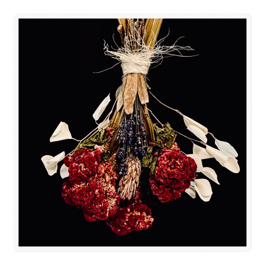 【愛、死にきれないね】クリアステッカー