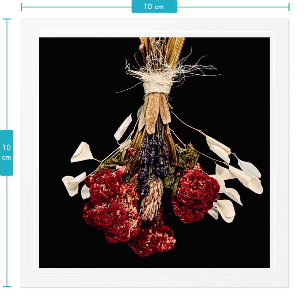 【愛、死にきれないね】クリアステッカー