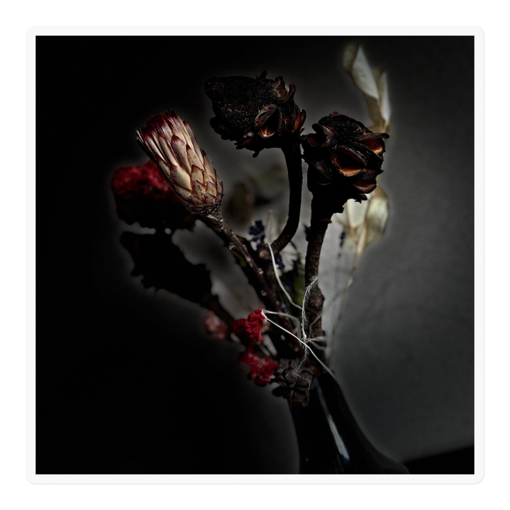 【狂依存】クリアステッカー