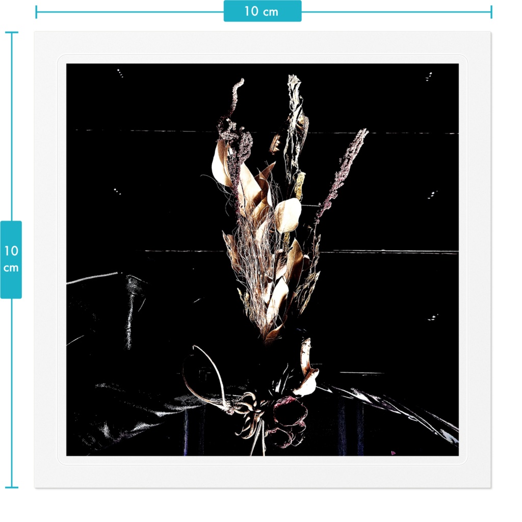 【僕は僕を見捨てた】クリアステッカー