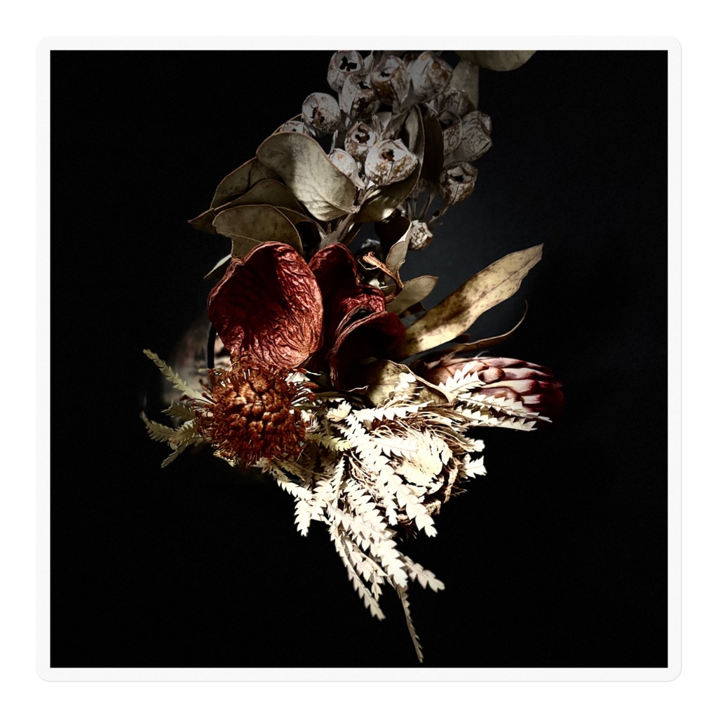 【ばいばい】クリアステッカー