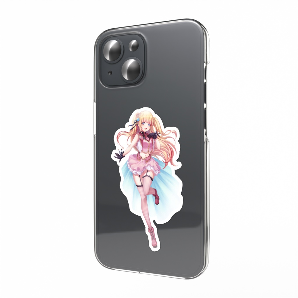 宵星トワ スマホステッカー