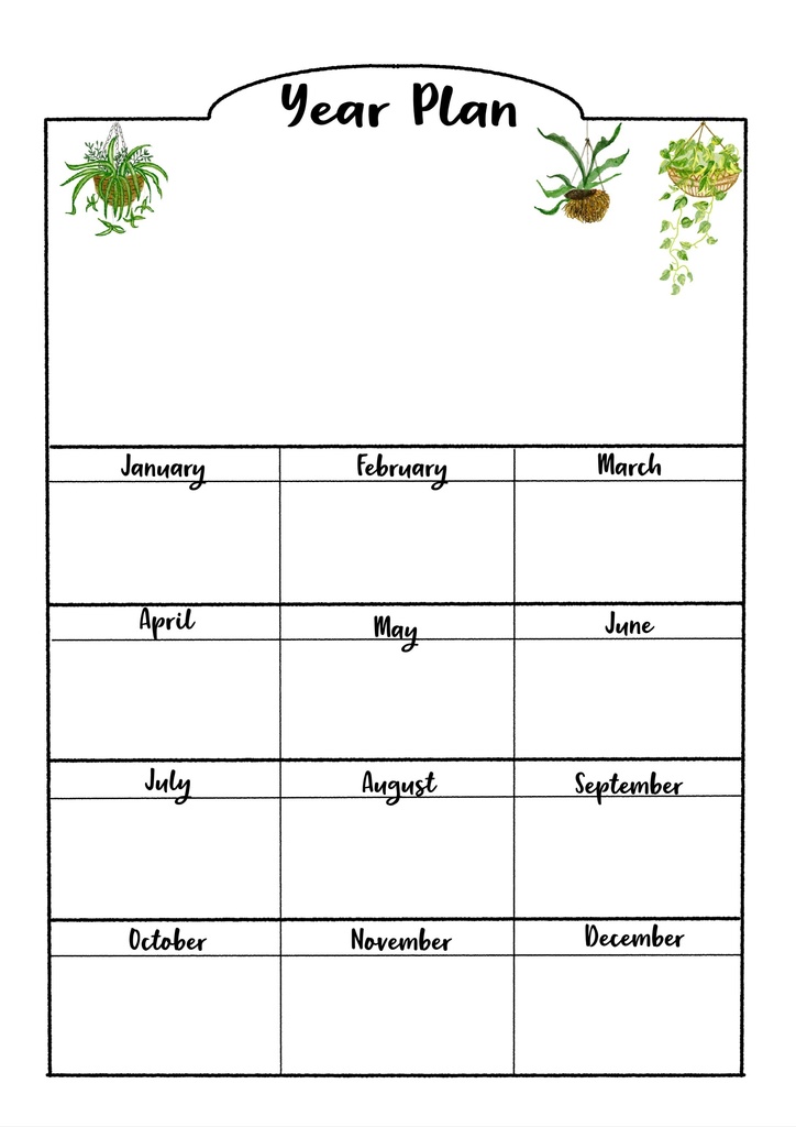 ガーデニングノート(園芸ノート) Goodnotes5用 園芸記録ノート