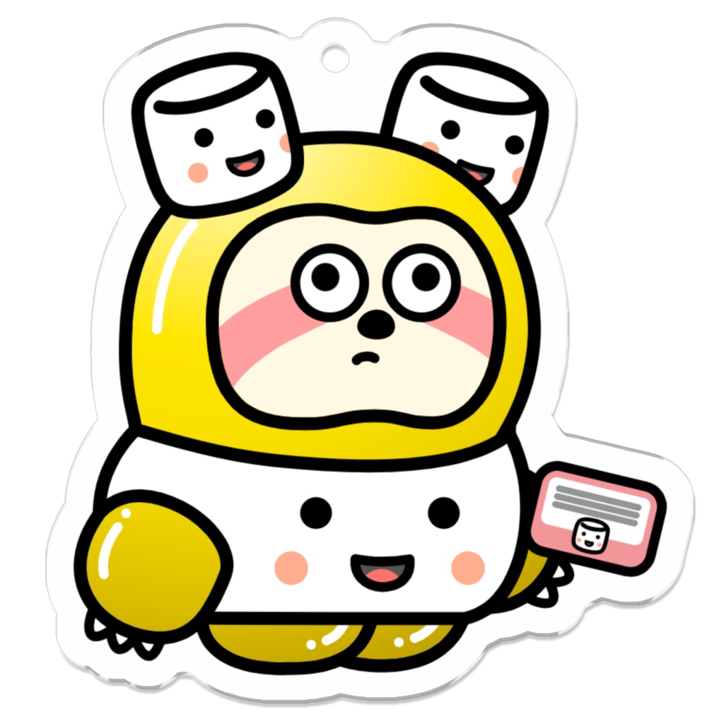 Flemo*フレモ アクリルキーホルダー (マシュマロコラボ衣装Ver.)