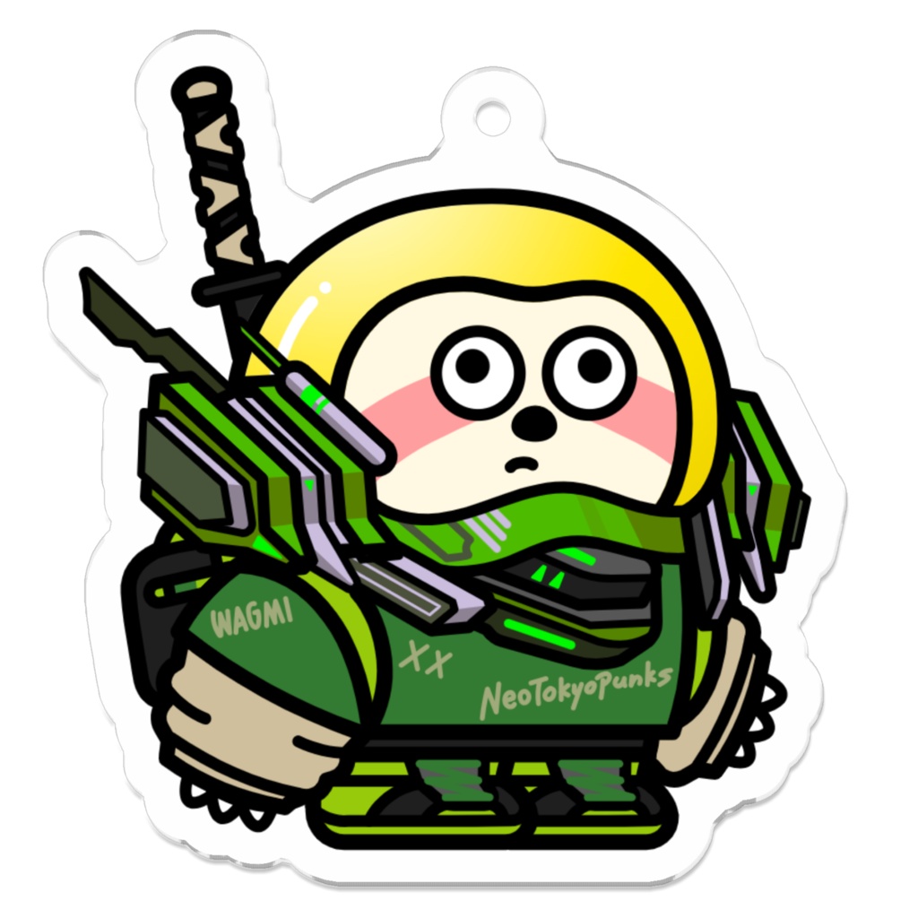 Flemo*フレモ アクリルキーホルダー (NEO TOKYO PUNKS コラボ衣装Ver.)