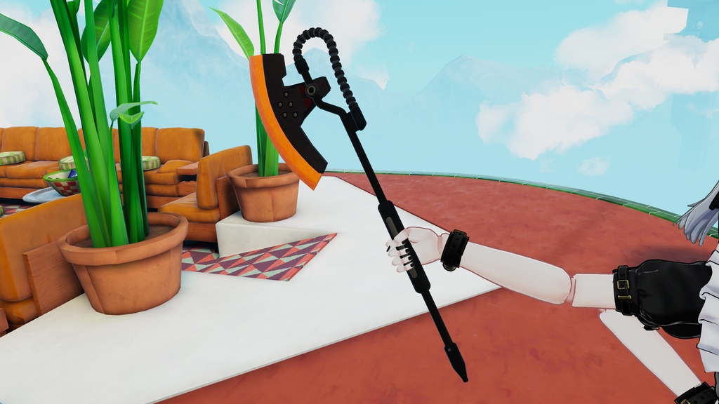 【無料/VRChat向け】ヒートホーク