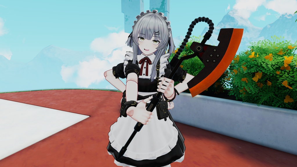 【無料/VRChat向け】ヒートホーク