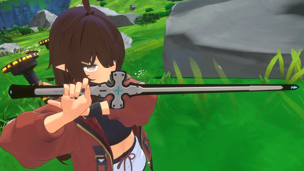 【VRChat向け】Thunder Seal(神器 封雷剣)