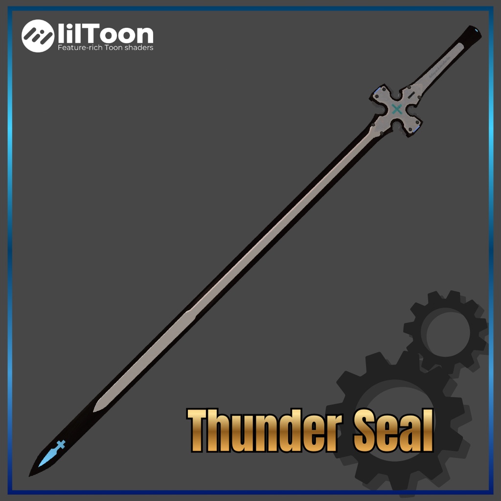 【VRChat向け】Thunder Seal(神器 封雷剣)