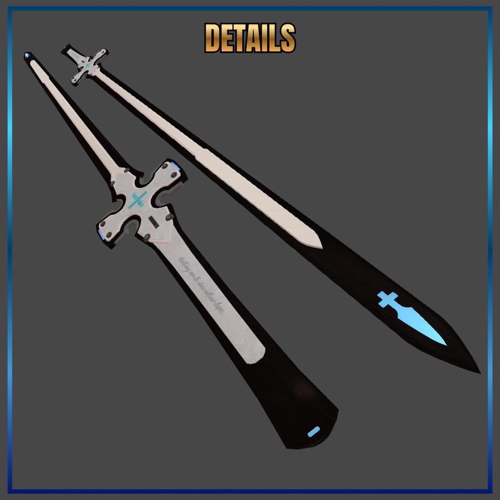 【VRChat向け】Thunder Seal(神器 封雷剣)