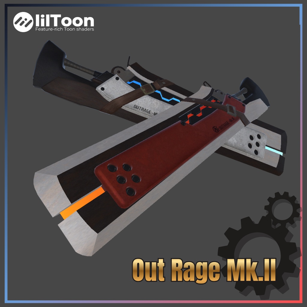 【VRChat向け】Out Rage Mk.Ⅱ