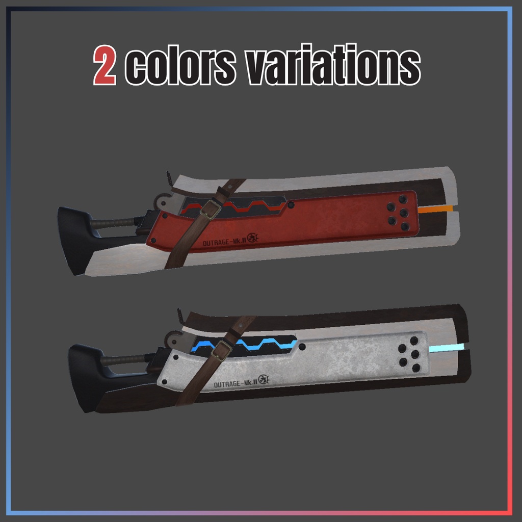 【VRChat向け】Out Rage Mk.Ⅱ