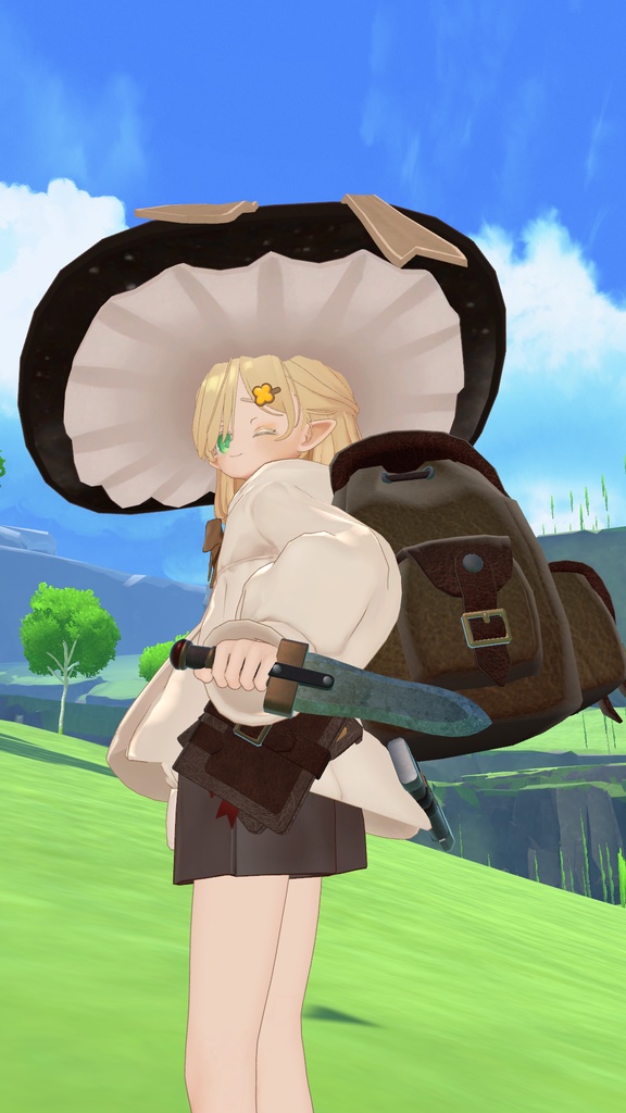 【VRChat向け】 冒険者の短剣