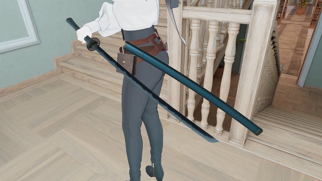 【VRChat向け】打ち刀 千夜