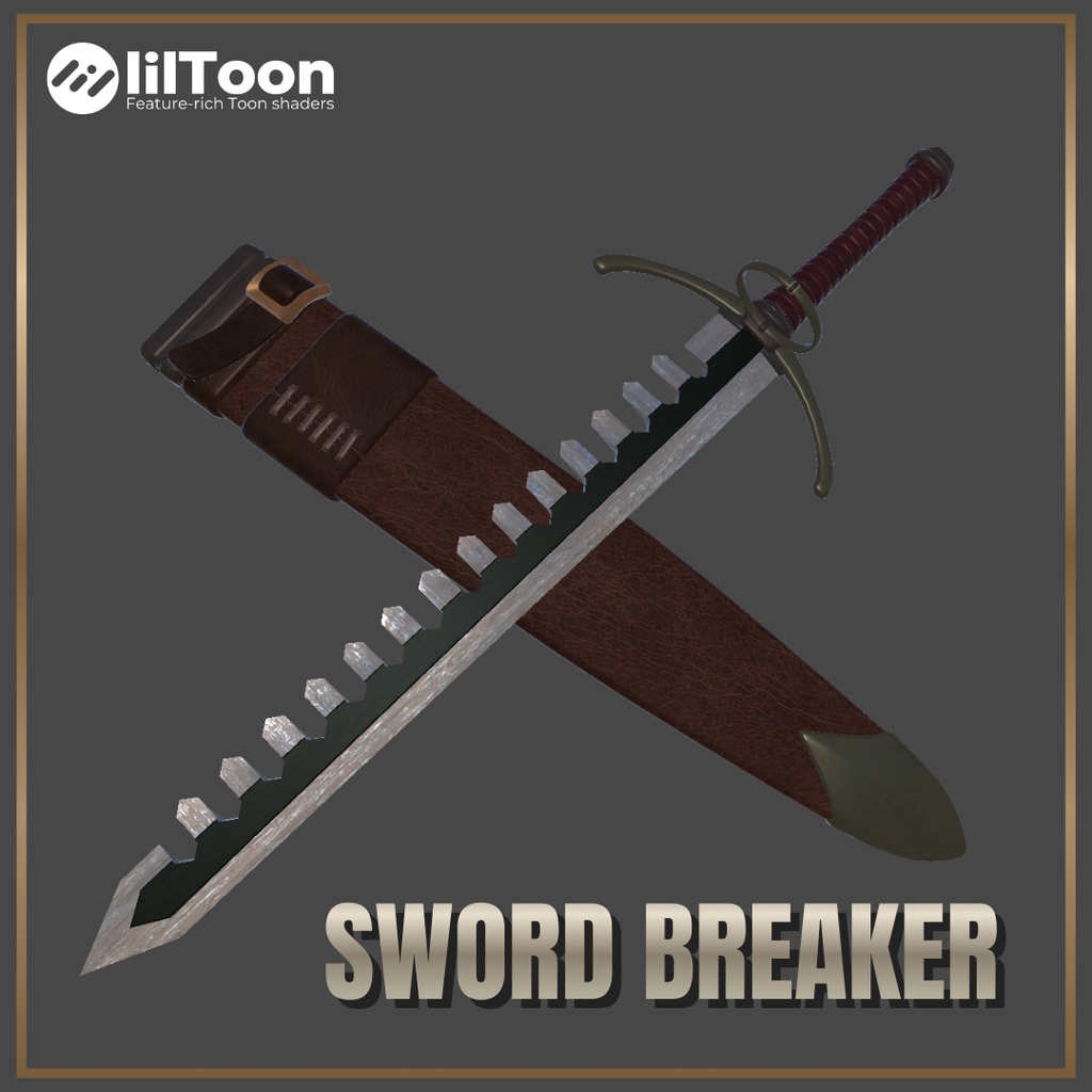 【無料/VRChat向け】ソードブレイカー