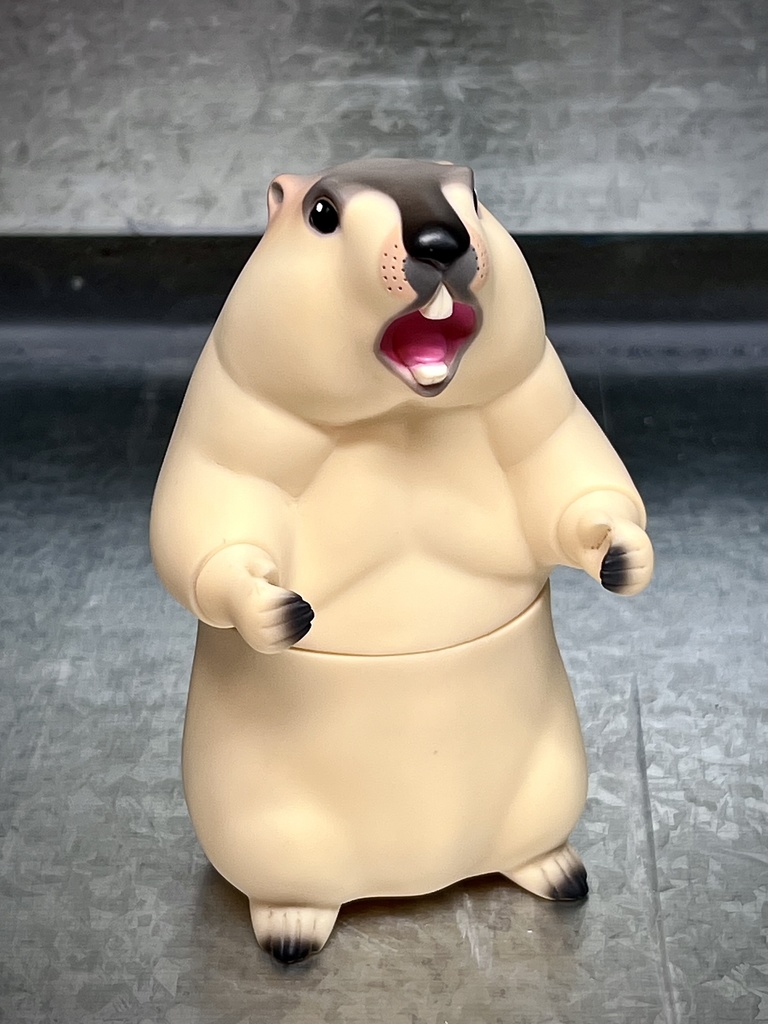 ソフビのマーモット