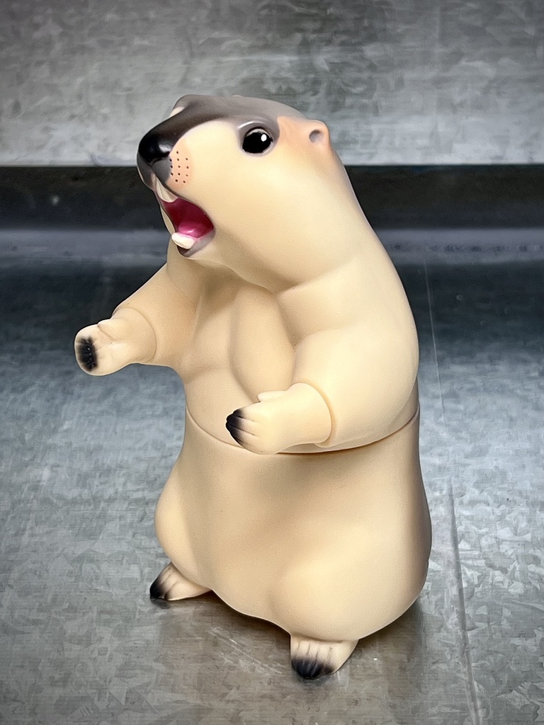 ソフビのマーモット