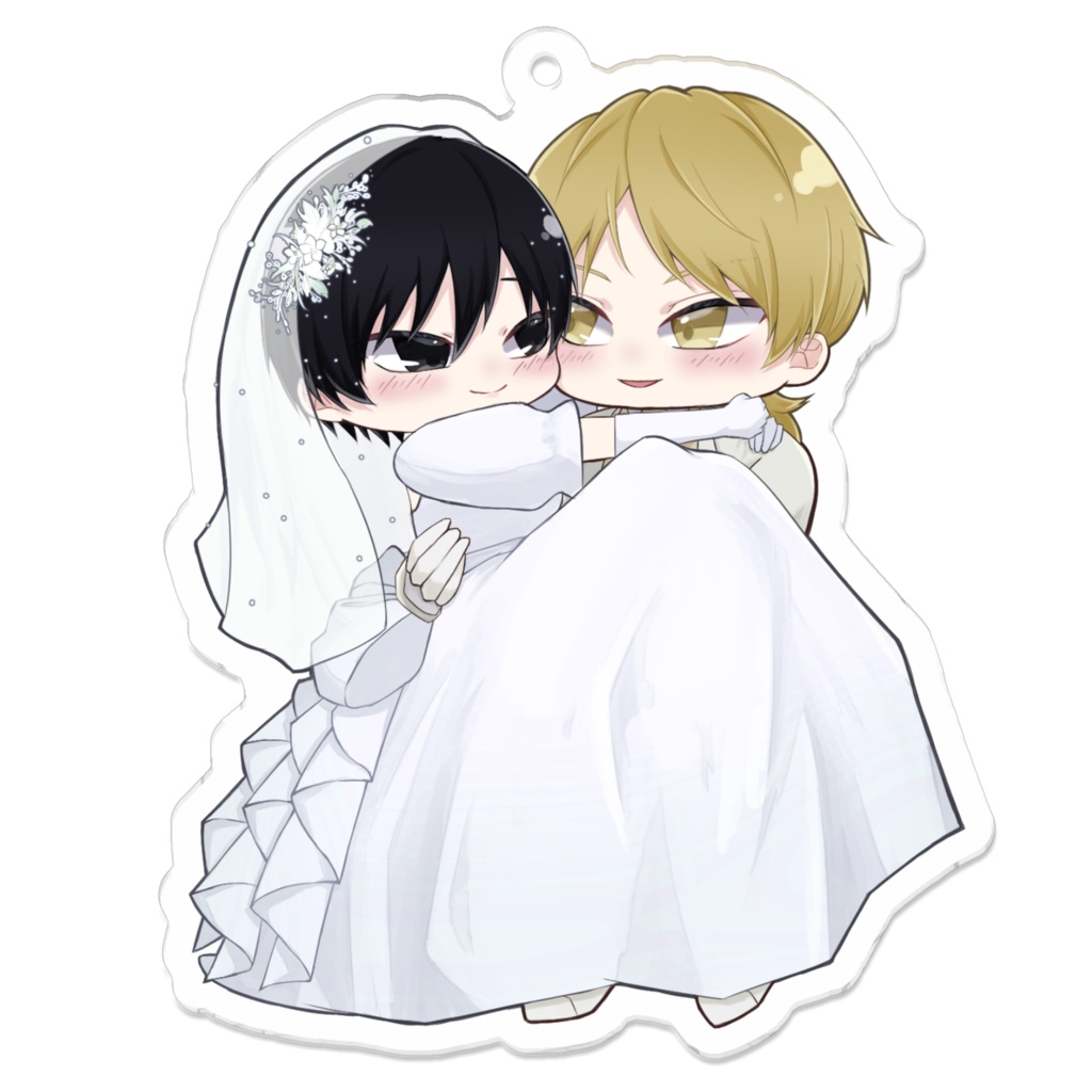 【宮月】ジューンブライドアクキー