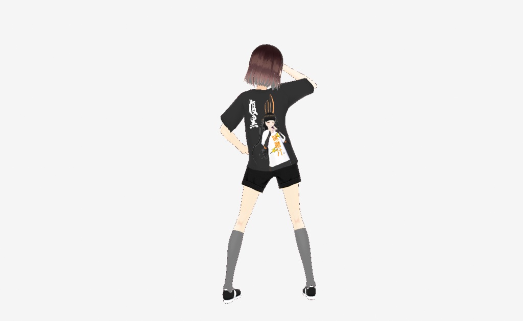 腹黒ろぅりぃ 応援Tシャツ