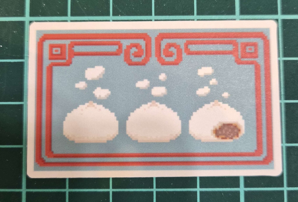 ステッカー「肉饅」