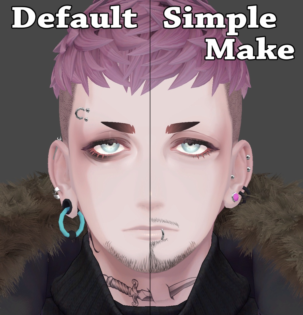[zev] simple make [makeup]