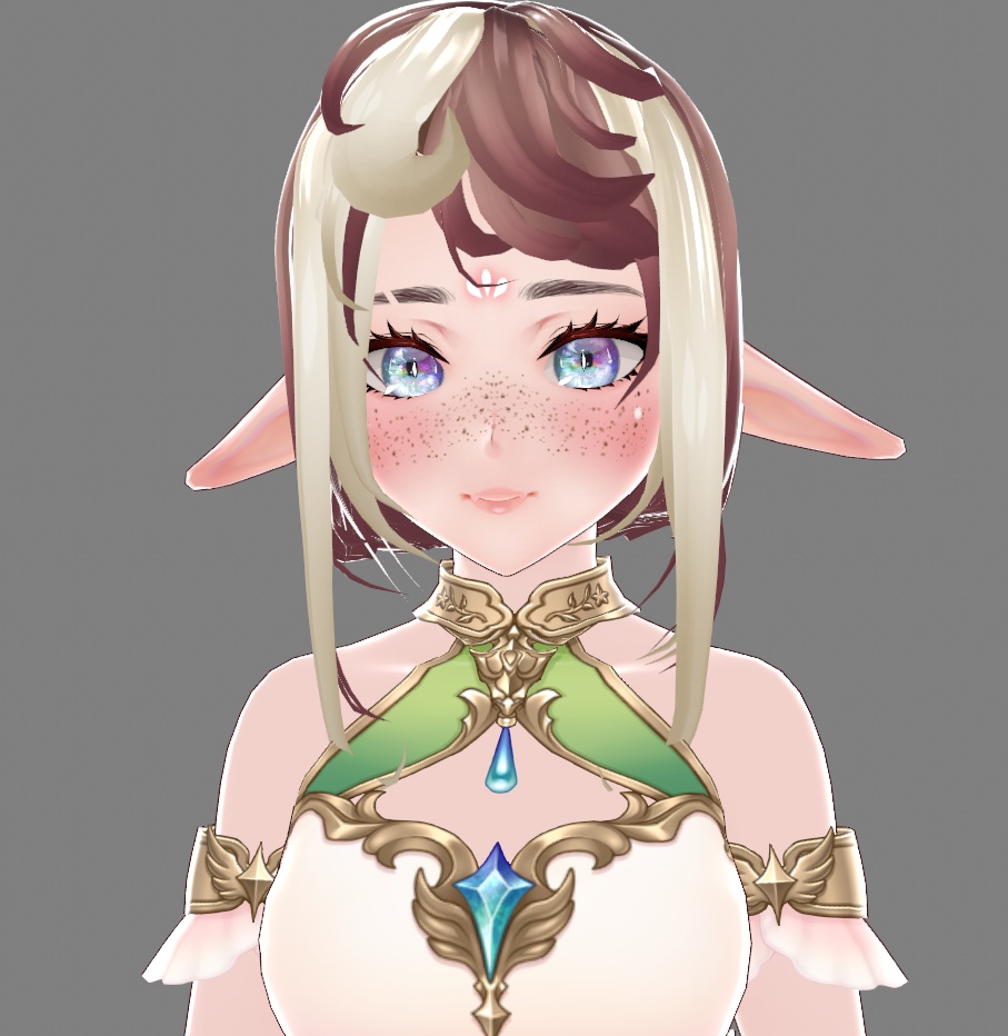 VRoid 3D Model Fantasy Elf Girl