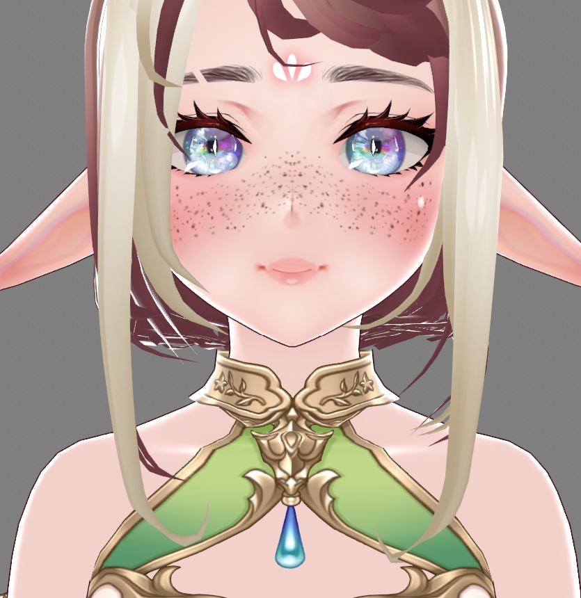 VRoid 3D Model Fantasy Elf Girl