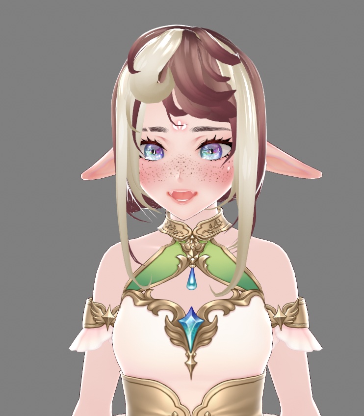 VRoid 3D Model Fantasy Elf Girl