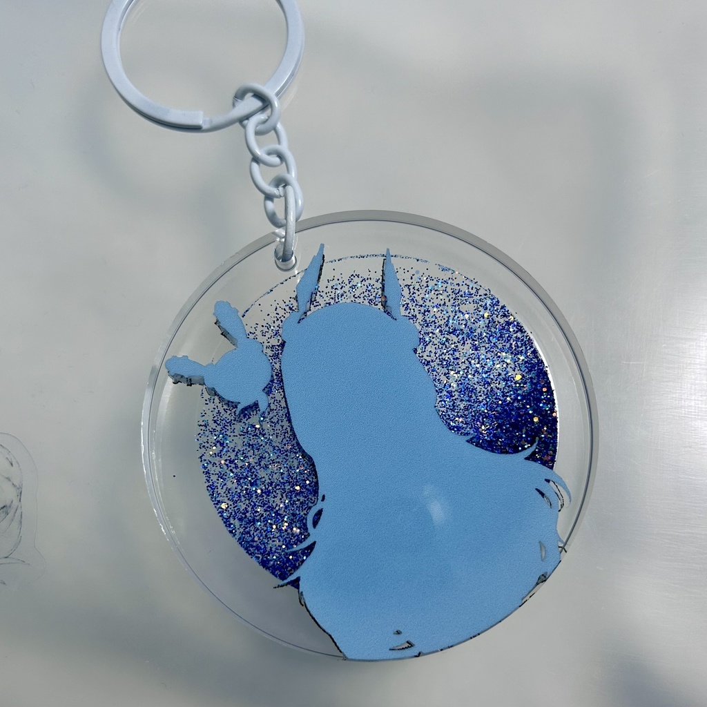 アクリルキーホルダー 宇宙となみなみ