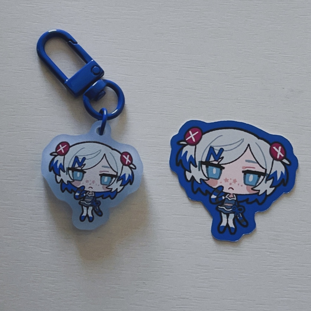 【セール】ギャルゥなミニアクキー、ステッカー
