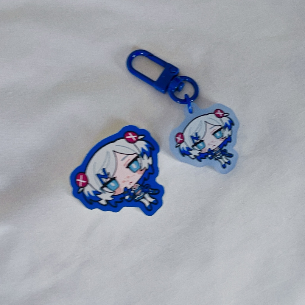 【セール】ギャルゥなミニアクキー、ステッカー