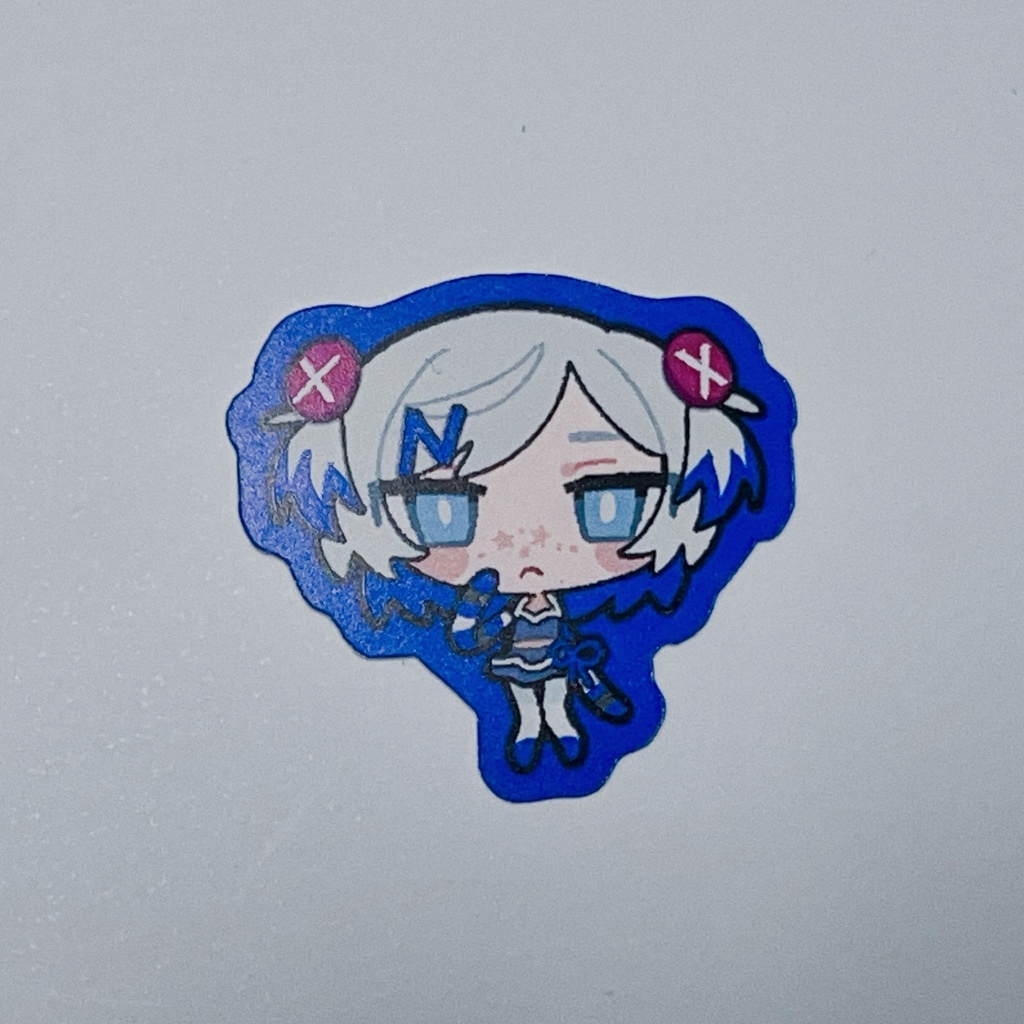 【セール】ギャルゥなミニアクキー、ステッカー