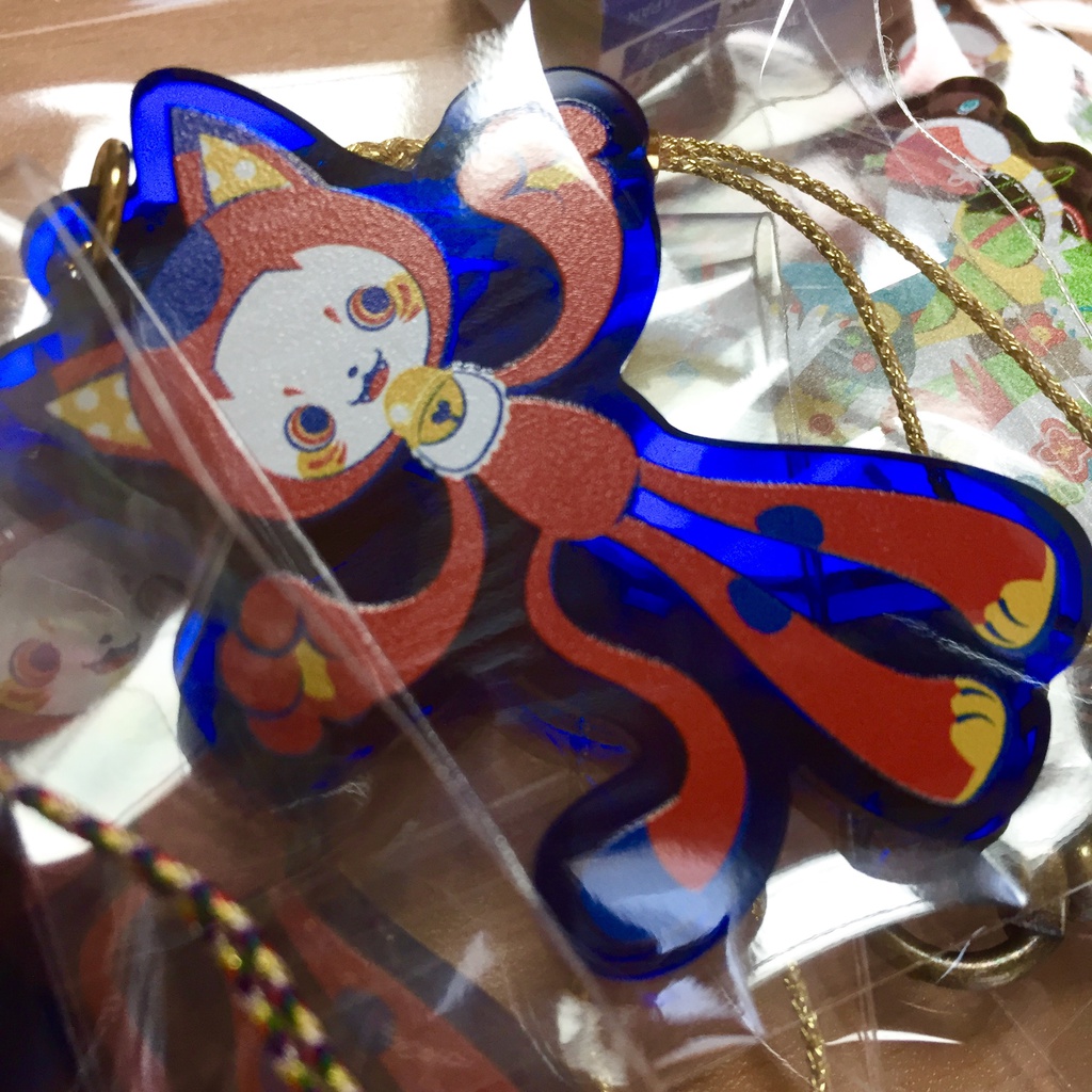 創作アクリルキーホルダー