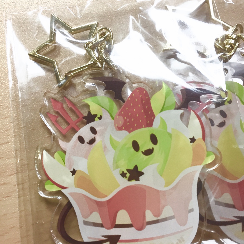 『お菓子の悪魔』アクリルキーホルダー