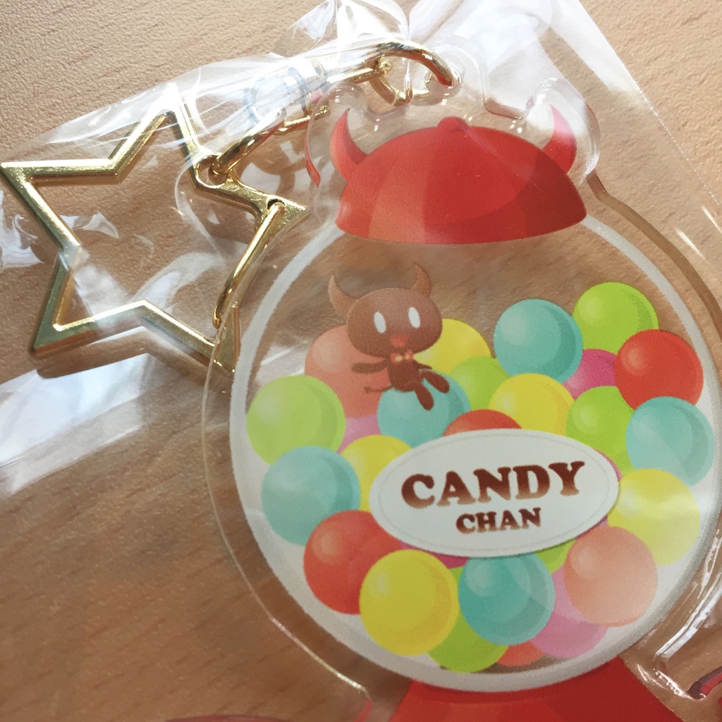 『お菓子の悪魔』アクリルキーホルダー
