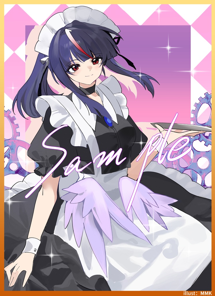 ヴァンガード　スリーブ　S02　メイド服ヒカリちゃん