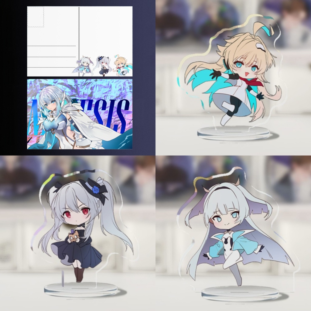 シャドウバースWB　ミニアクリルスタンド　M02　ネメシスセット