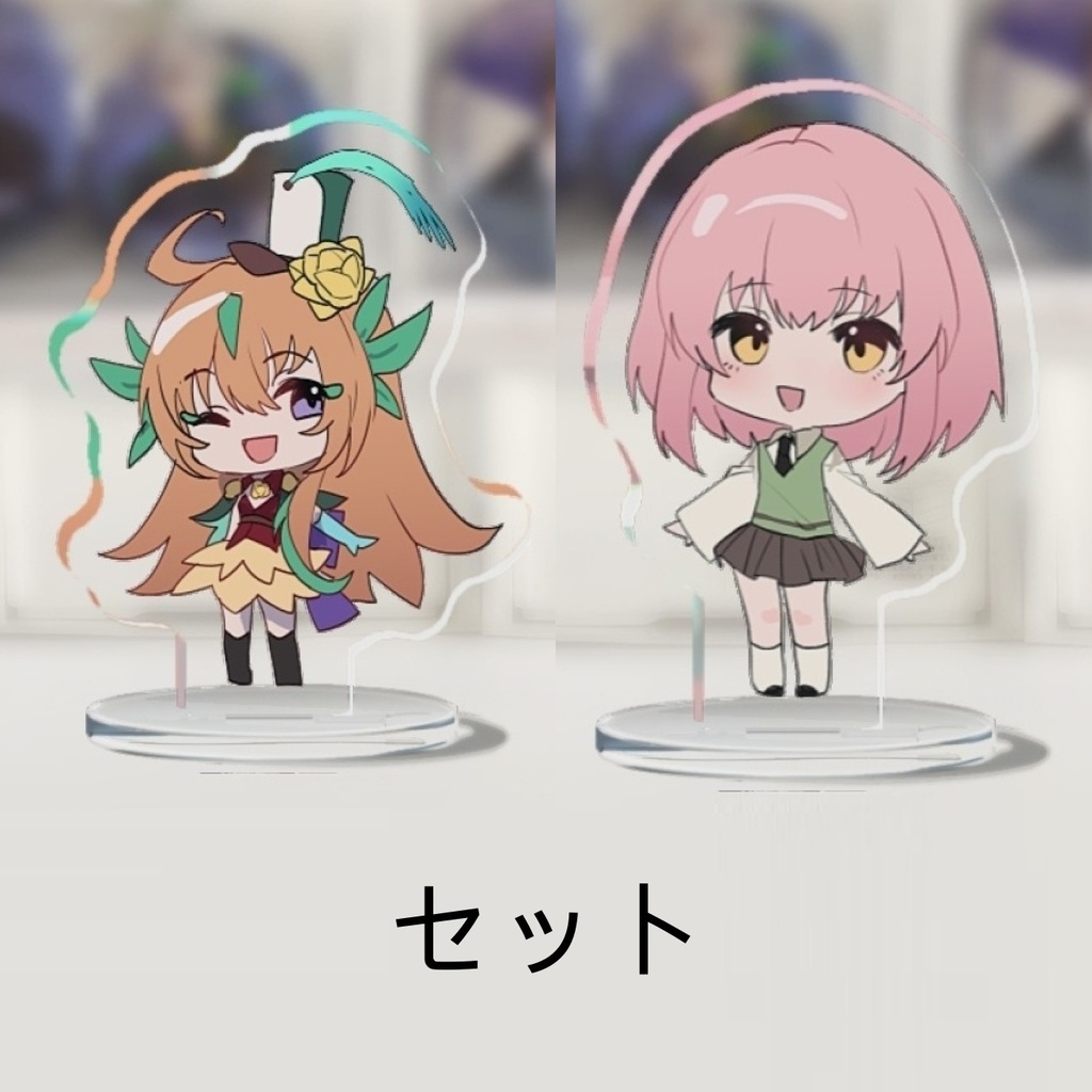 ヴァンガード　ミニアクリルスタンド　M04　リアノーン＆ウララ　セット