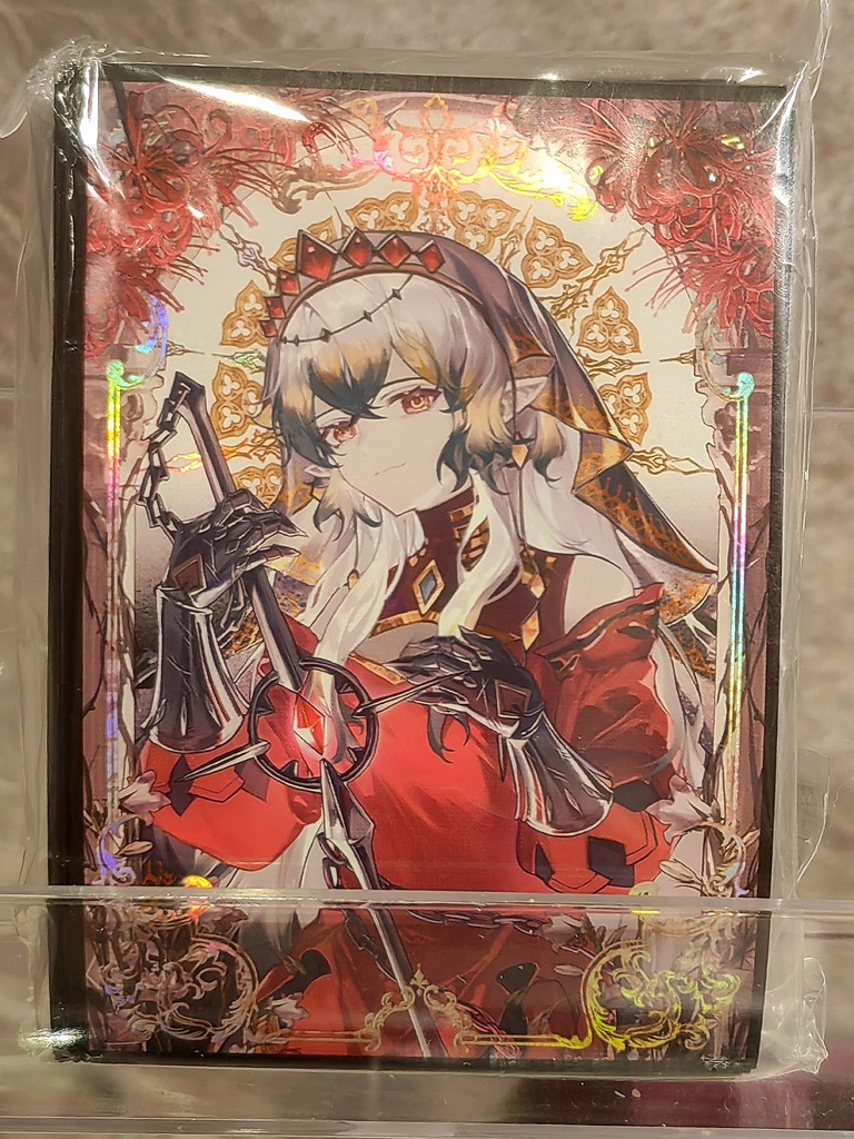 【協力販売】BG04 スリーブ赫の聖女カルテシア