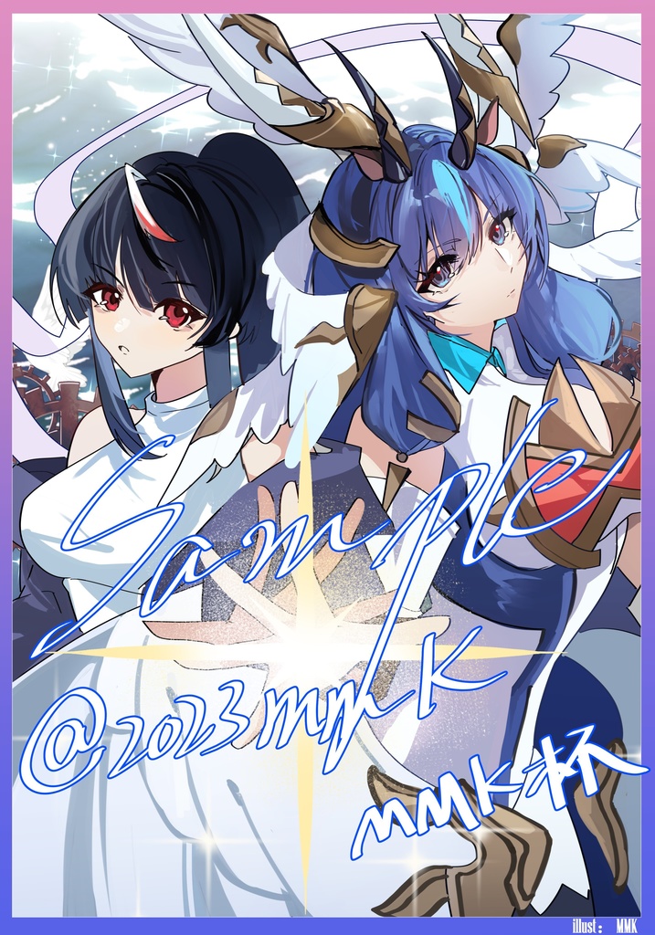 ヴァンガード　スリーブ　S07　エリカ＆リィエル