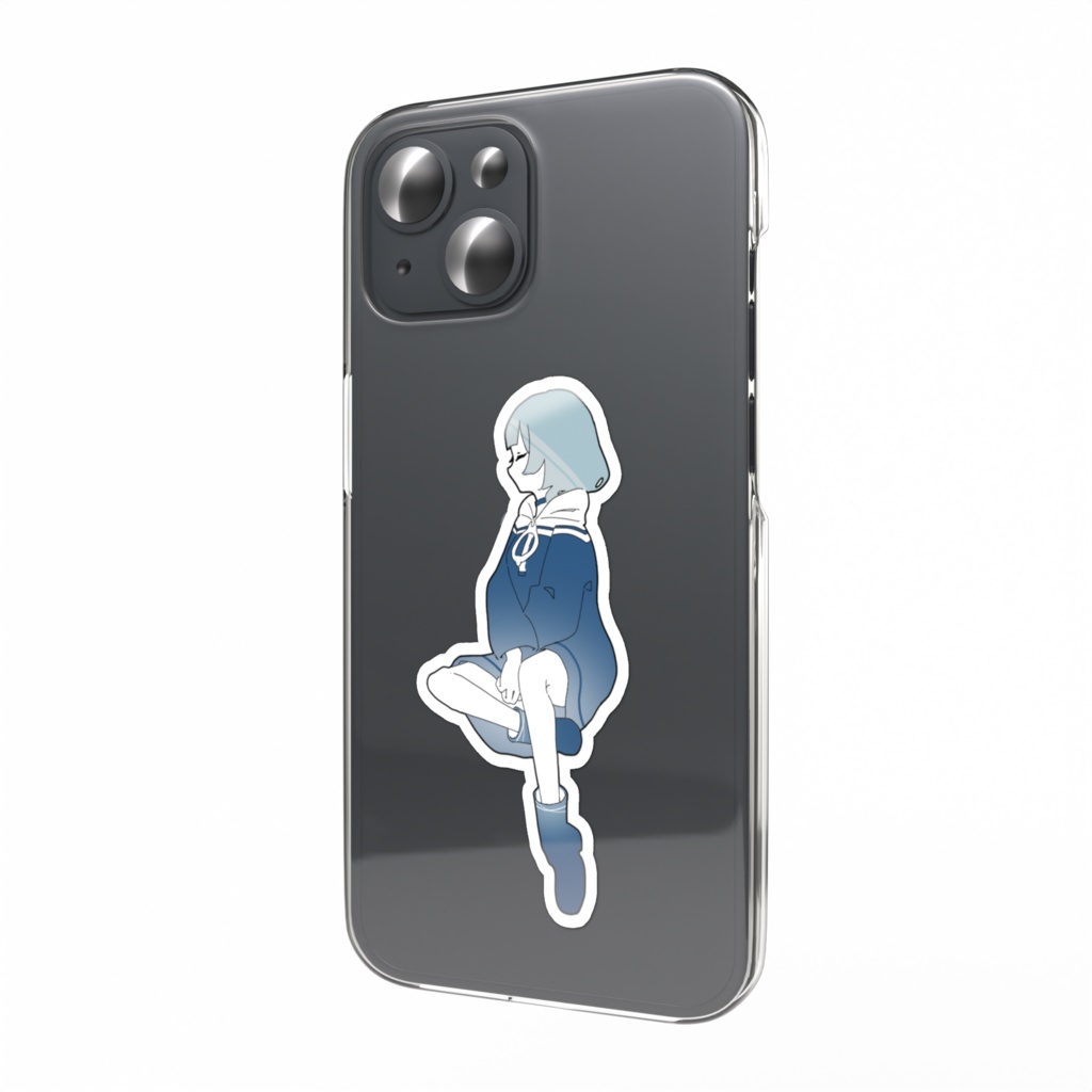 スマホステッカー_あめこ☂